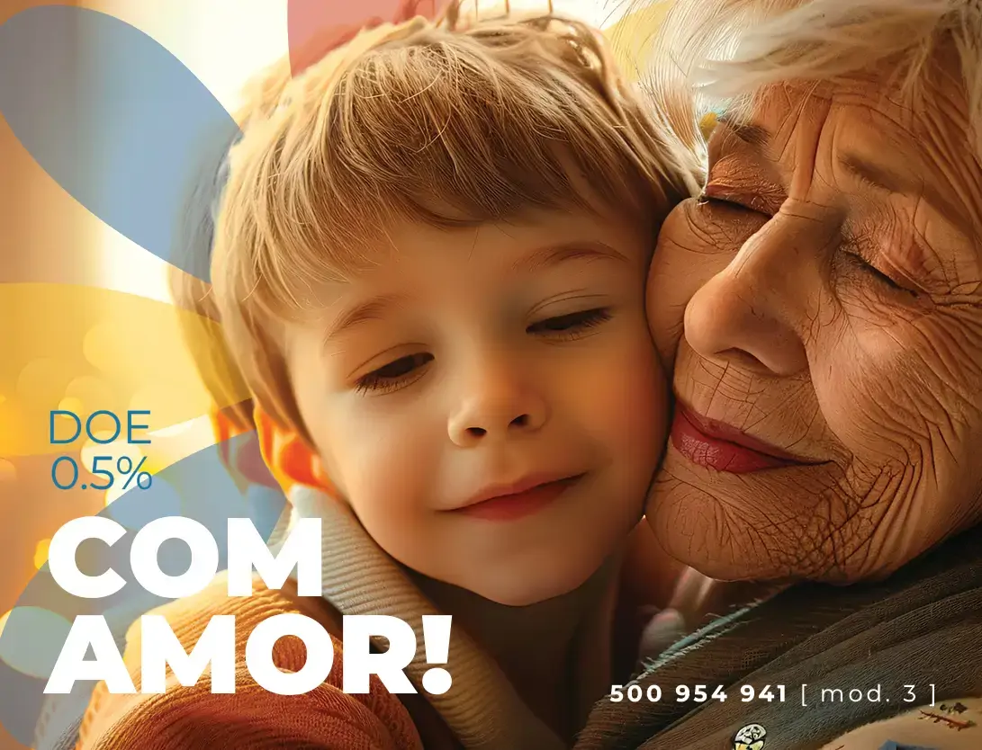 Ajude-nos a ajudar! IRS Solidário, doe 0.5% com amor!